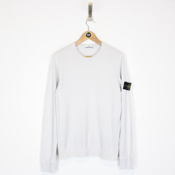 Stone Island SS 2016 White Cotton Sweatshirt Jumper