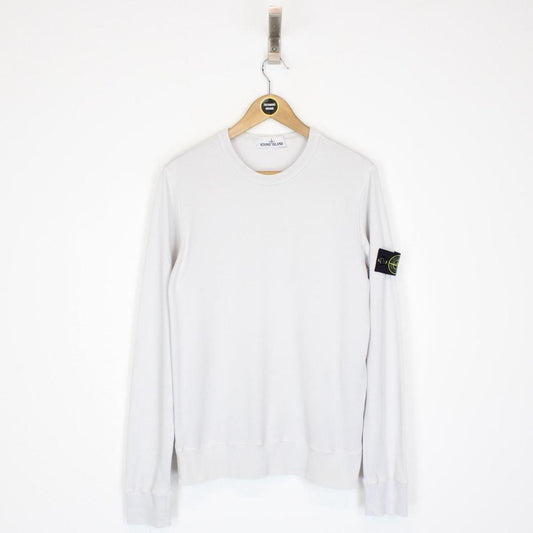 Stone Island SS 2016 White Cotton Sweatshirt Jumper