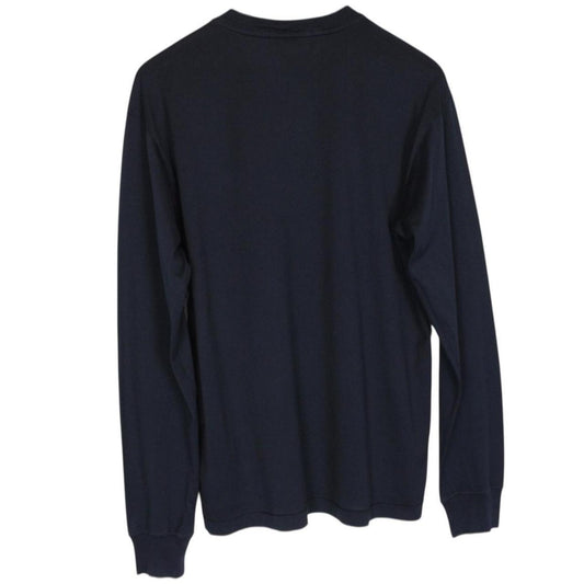 Stone Island SS 2020 Navy Blue Long Sleeve Compass T-Shirt