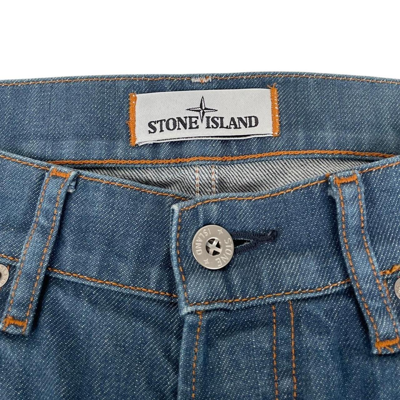 Stone Island Blue RE-T Fit Denim Jeans
