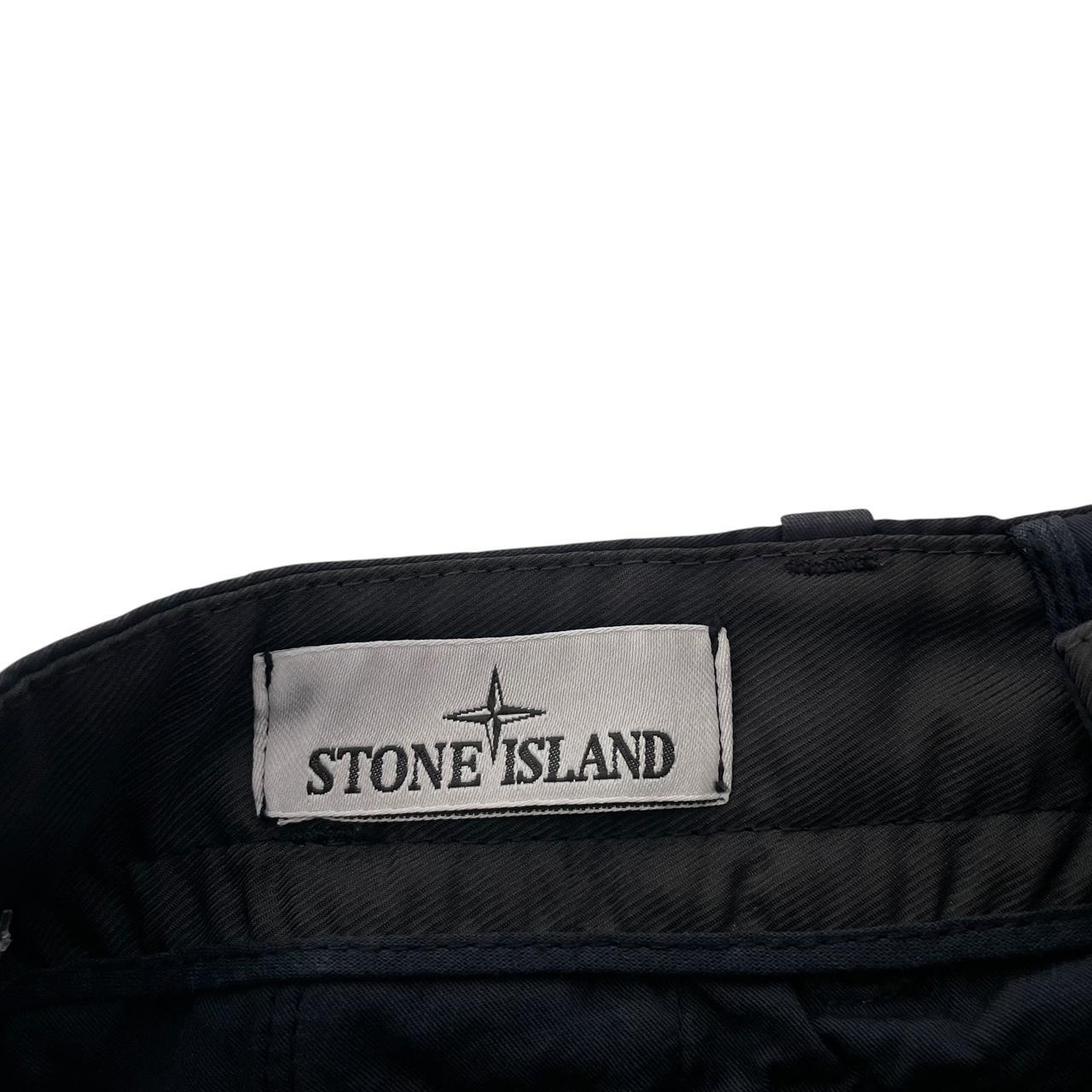 Stone Island AW 2022 Navy Blue RE-T Fit Cargo Trousers