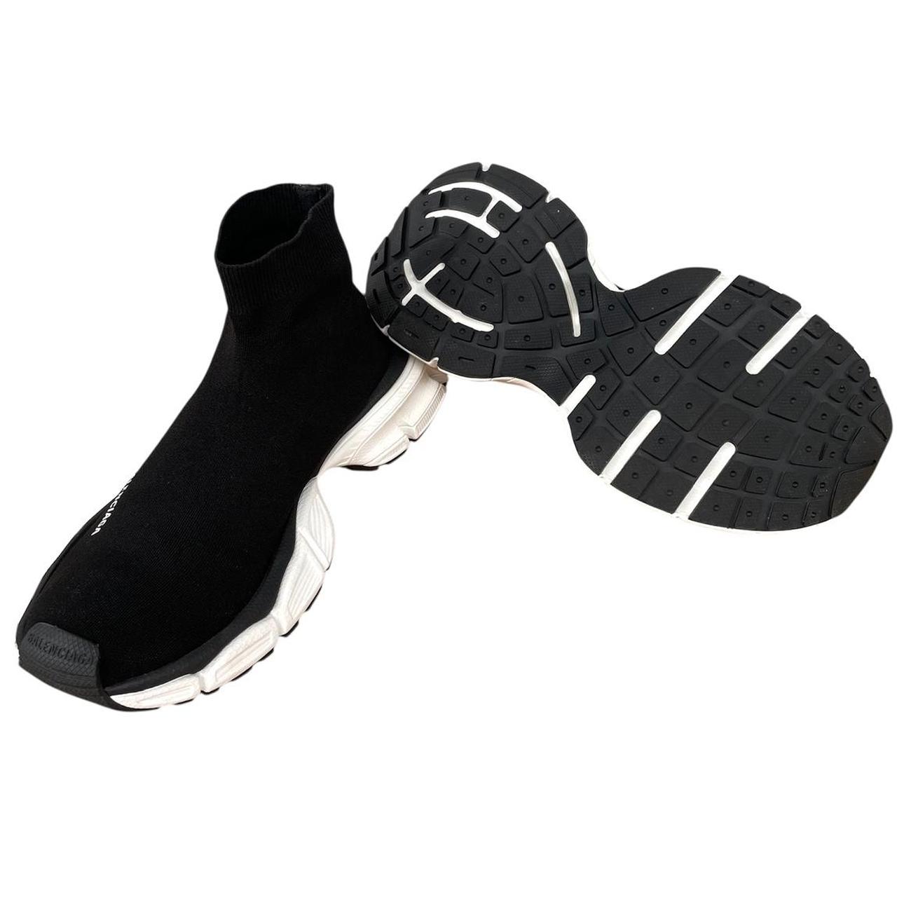 Balenciaga 2024 Black and White 3XL Sock Trainers