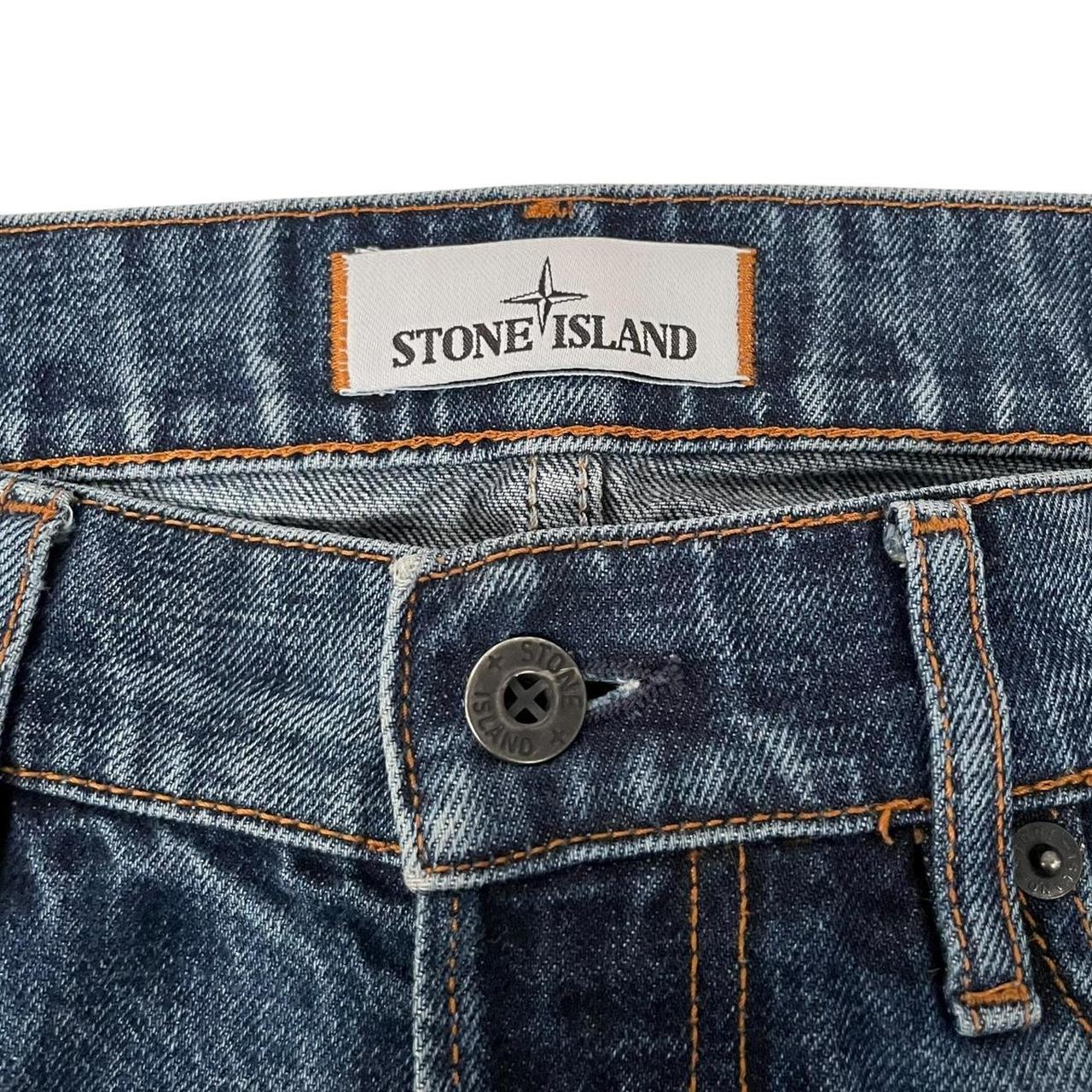 Stone Island AW 2015 Blue Slim Fit Denim Jeans