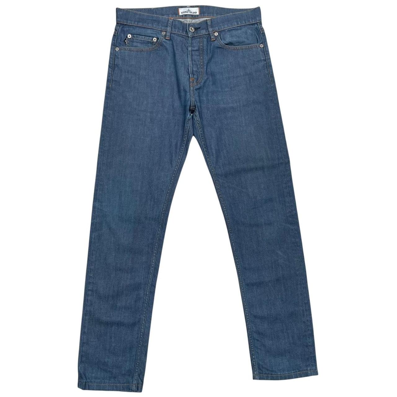 Stone Island Blue RE-T Fit Denim Jeans