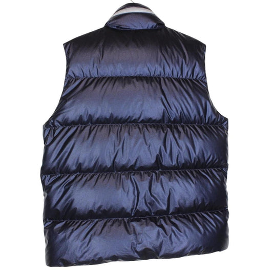 Moncler 2 Genius 1952 Metallic Navy Blue Idir Down Gilet / Bodywarmer
