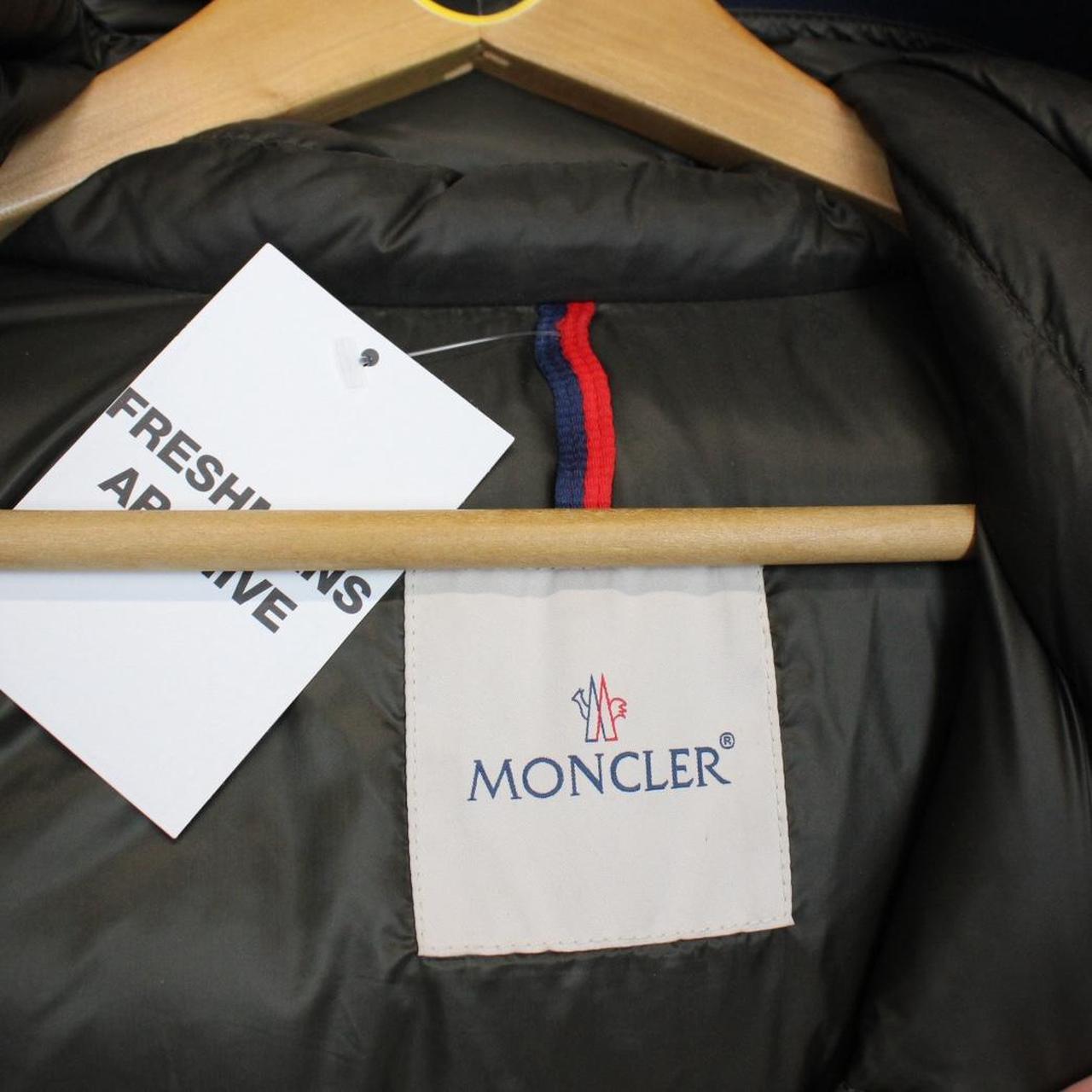 Moncler Jeanbart Navy Blue Full Zip Hooded Down Jacket