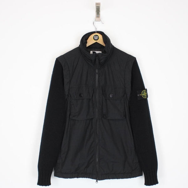 Stone Island AW 2021 Black Naslan Light Watro Primaloft Jacket
