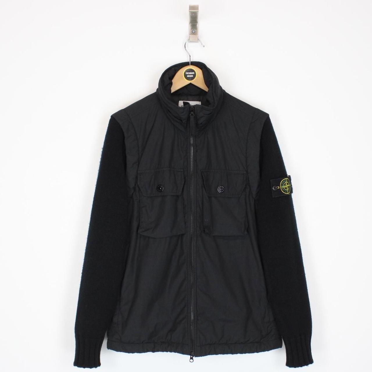 Stone Island AW 2021 Black Naslan Light Watro Primaloft Jacket