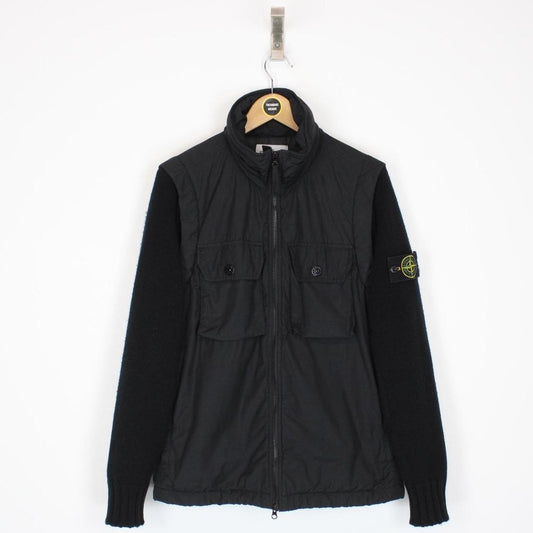 Stone Island AW 2021 Black Naslan Light Watro Primaloft Jacket