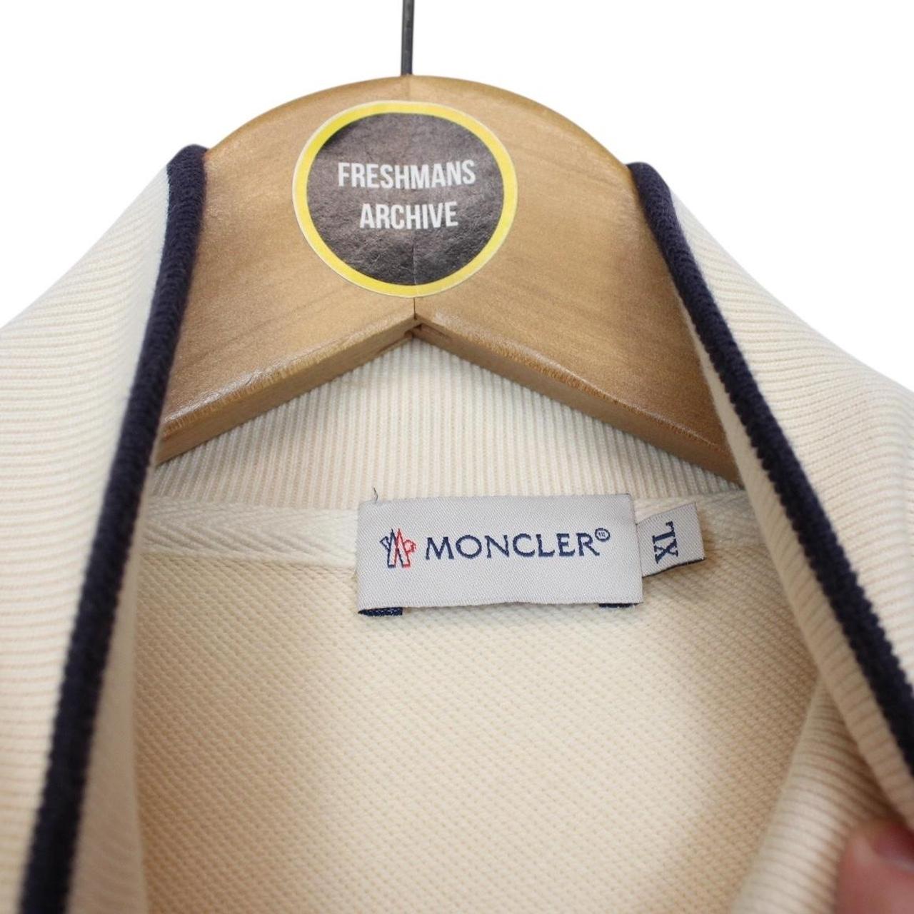 Moncler Maglia Cardigan Cream Full Zip Sweatshirt Jumper