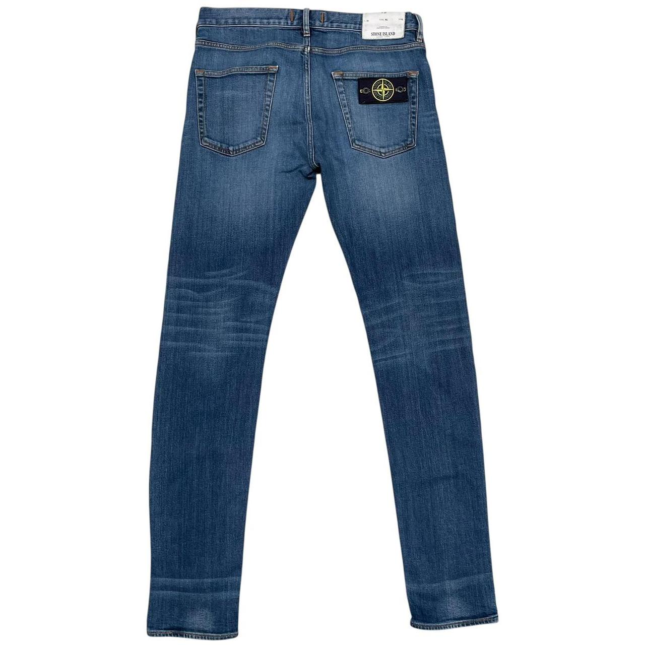 Stone Island SS 2016 Blue Slim Fit Denim Jeans