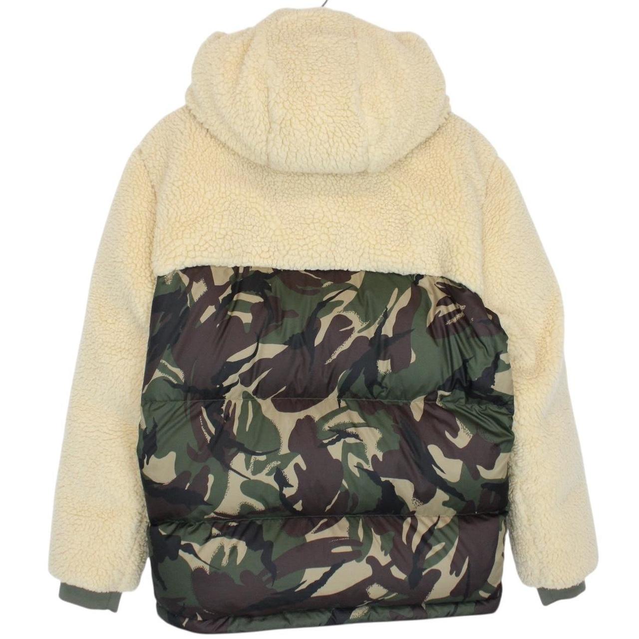 Polo Ralph Lauren Sportsmen Beige and Camo Down Puffer Jacket