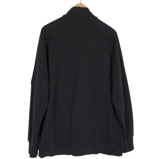 CP Company Black 1/4 Zip Lens Sweatshirt Jumper
