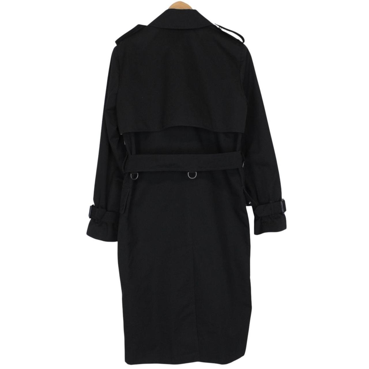 Burberry Sandridge Black Nova Check Cotton-Gabardine Trench Coat