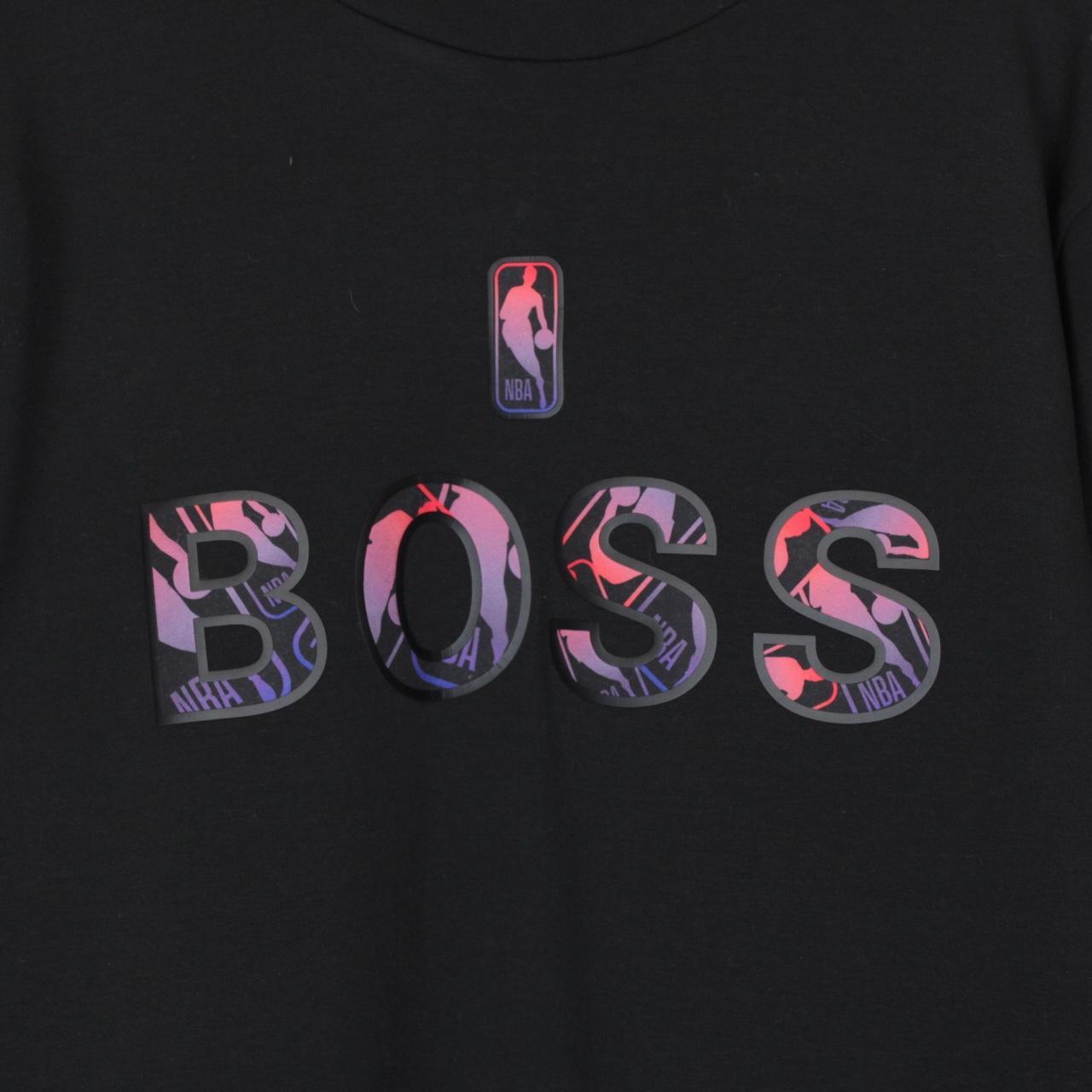 Hugo Boss x NBA Black Logo Print Sweatshirt Jumper