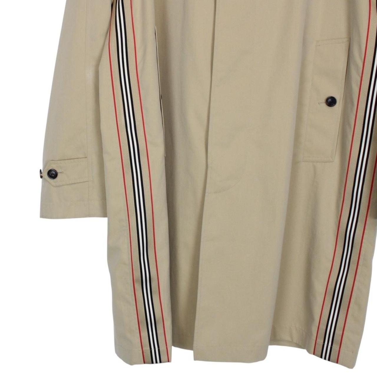 Burberry Tan Brown Single Breasted Mid-Length Camden Heritage Car Coat