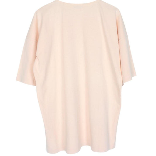 Vintage 80s Stone Island Marina Peach Orange Short Sleeve Logo Print T-Shirt