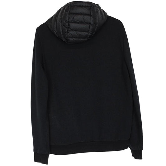 Moncler Black Full Zip Down Maglia Cardigan Jacket