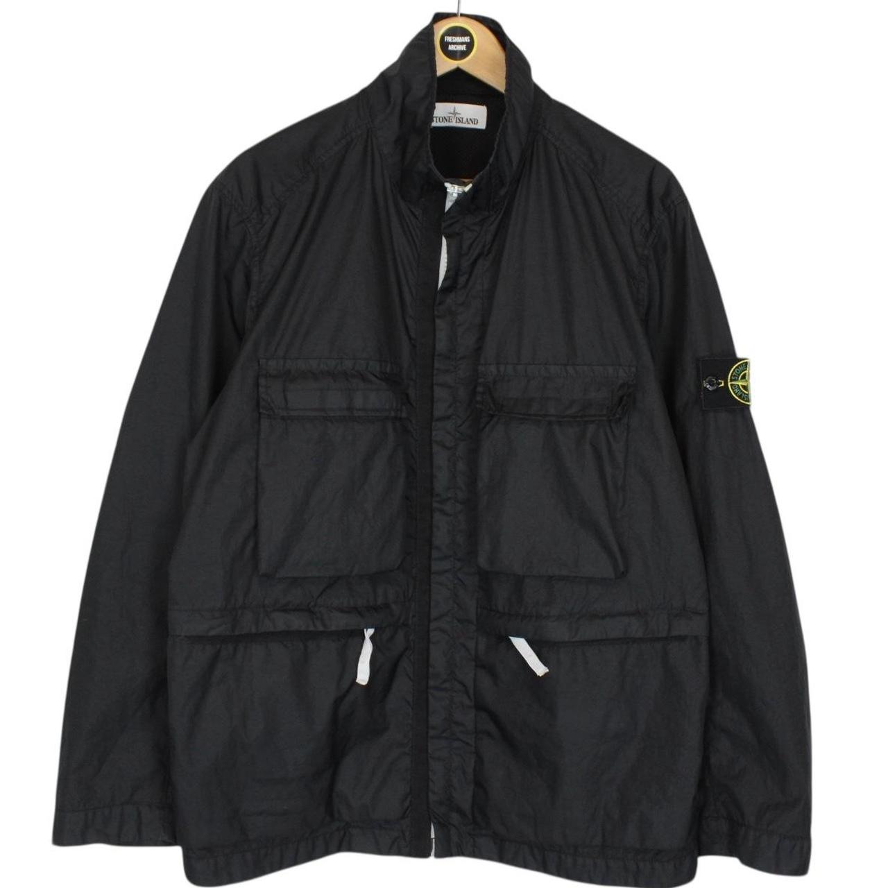 Stone Island SS 2017 Black Membrana 3L TC Field Jacket