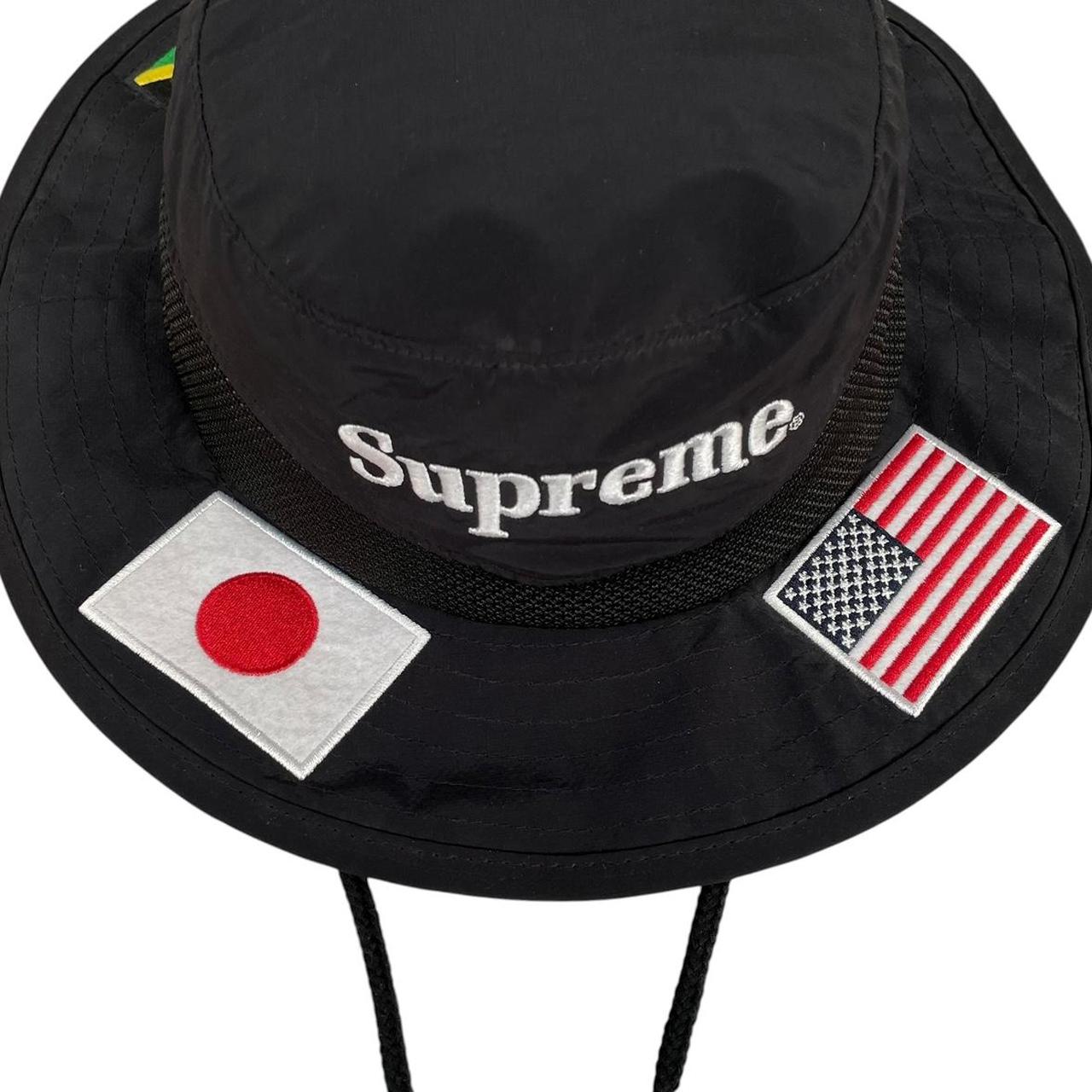 Supreme Black Flags Boonie Bucket Hat