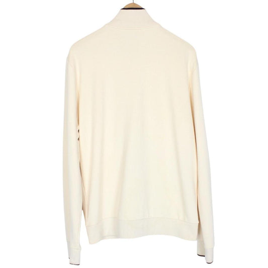 Moncler Maglia Cardigan Cream Full Zip Sweatshirt Jumper