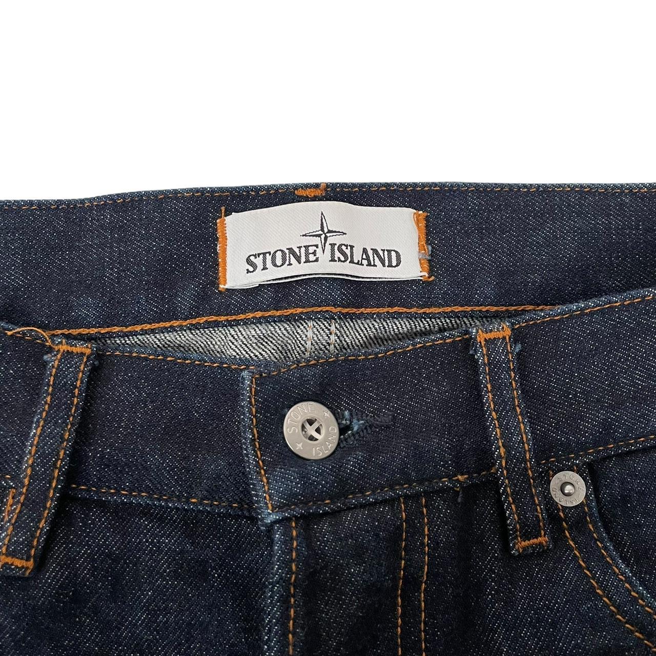 Stone Island AW 2016 Navy Blue RE-T Fit Denim Jeans