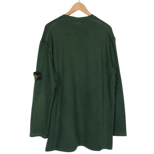 Vintage Stone Island AW 2007 Green Cotton Sweatshirt Jumper