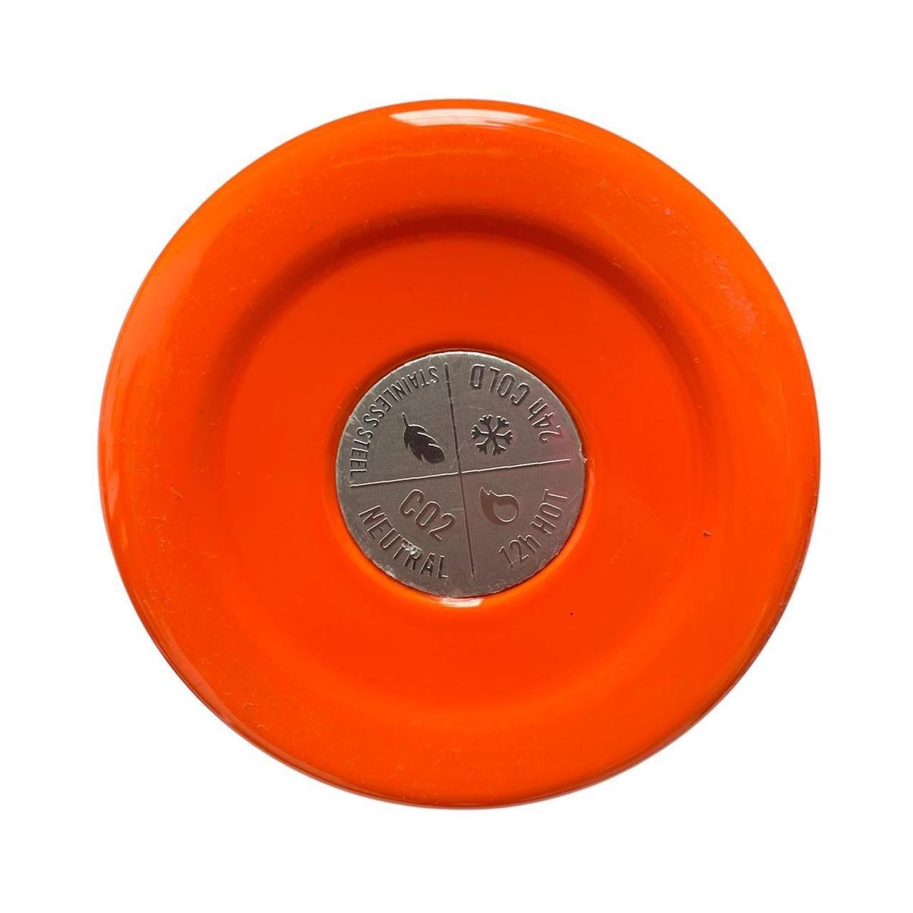 Stone Island x 24 Orange Stainless Steel Heat Reactive Flask Water Bottle