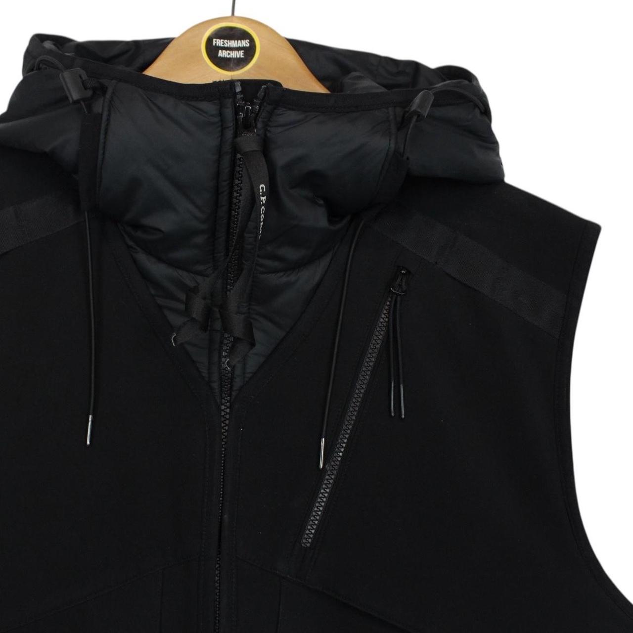 CP Company Black Shell-R Down Goggle Gilet / Bodywarmer