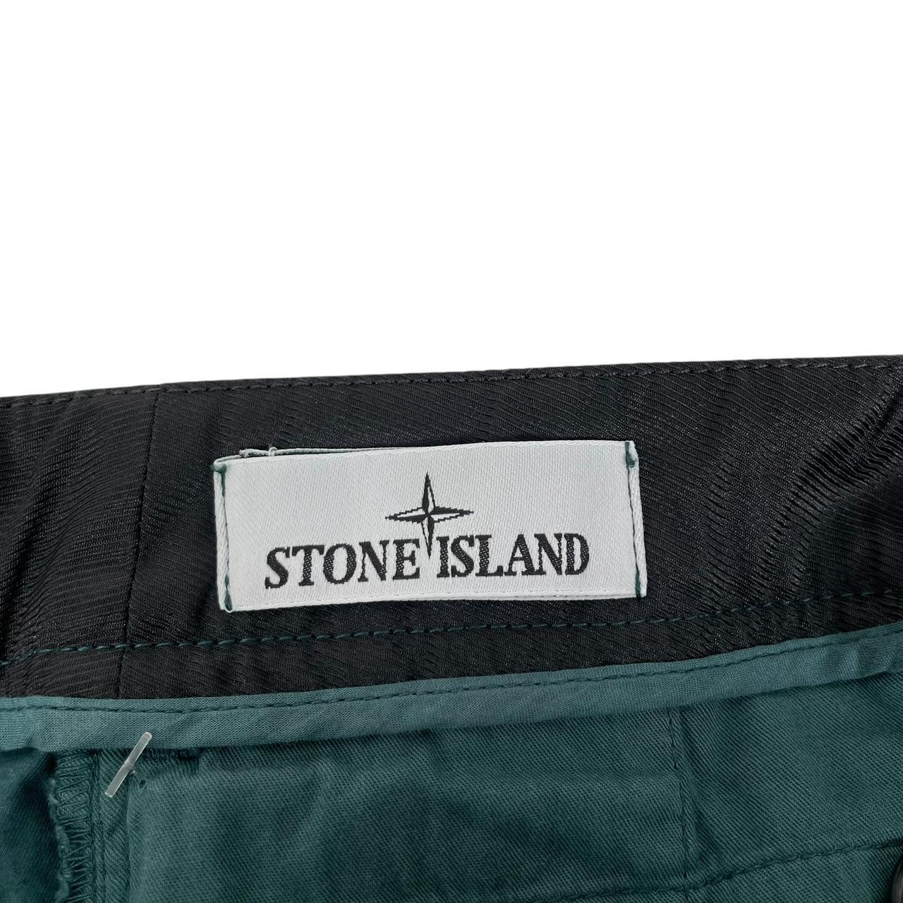 Stone Island Green RE-T Fit Cargo Trousers