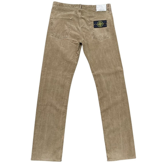 Stone Island AW 2012 Beige RE Fit Corduroy Trousers