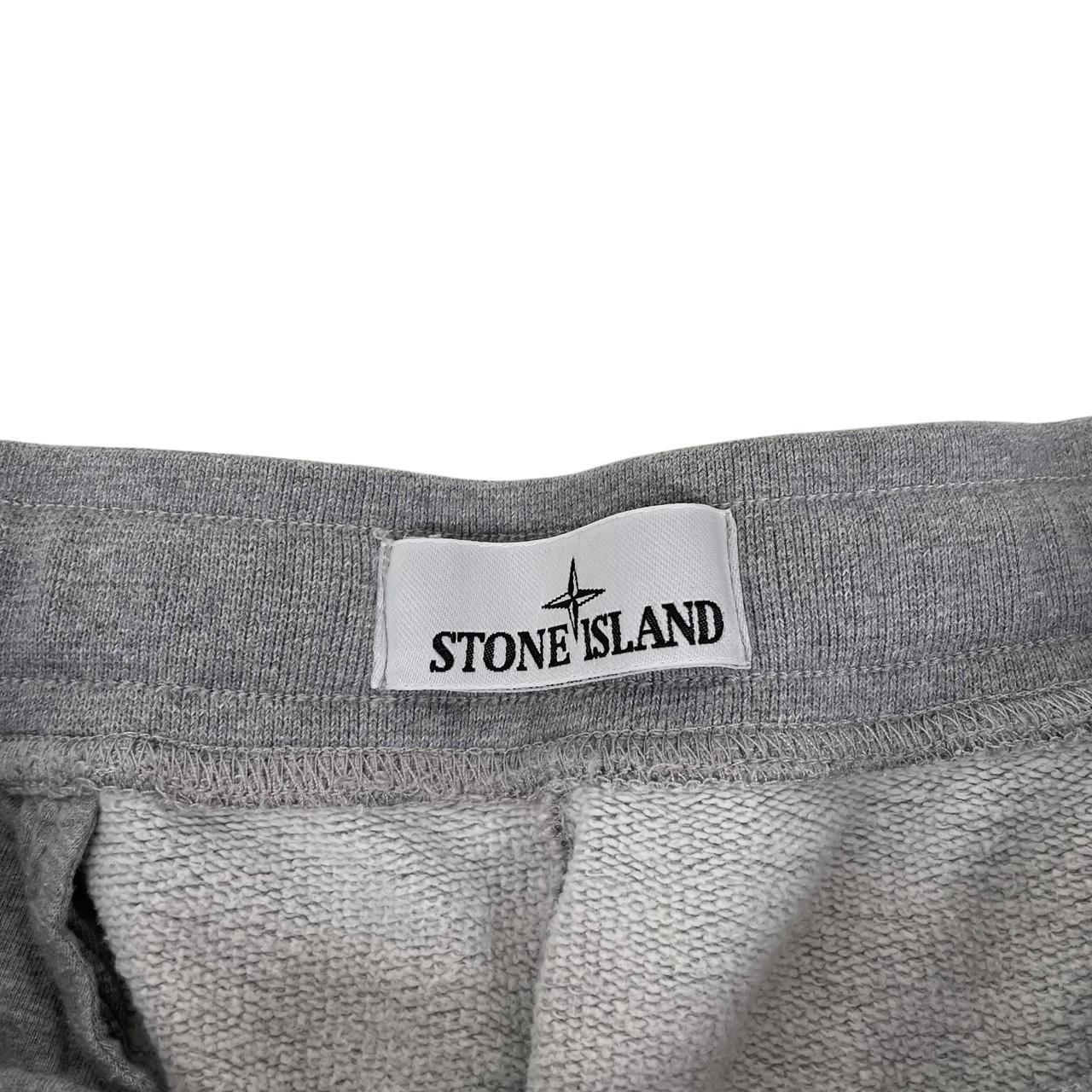 Stone Island AW 2024 Grey Cotton Tracksuit Bottoms / Joggers