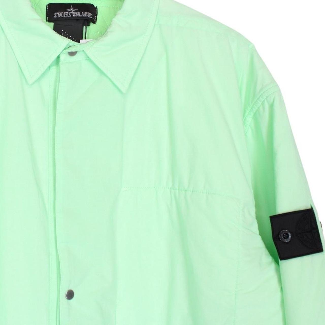 Stone Island Shadow Project SS 2022 Green Padded Overshirt Jacket