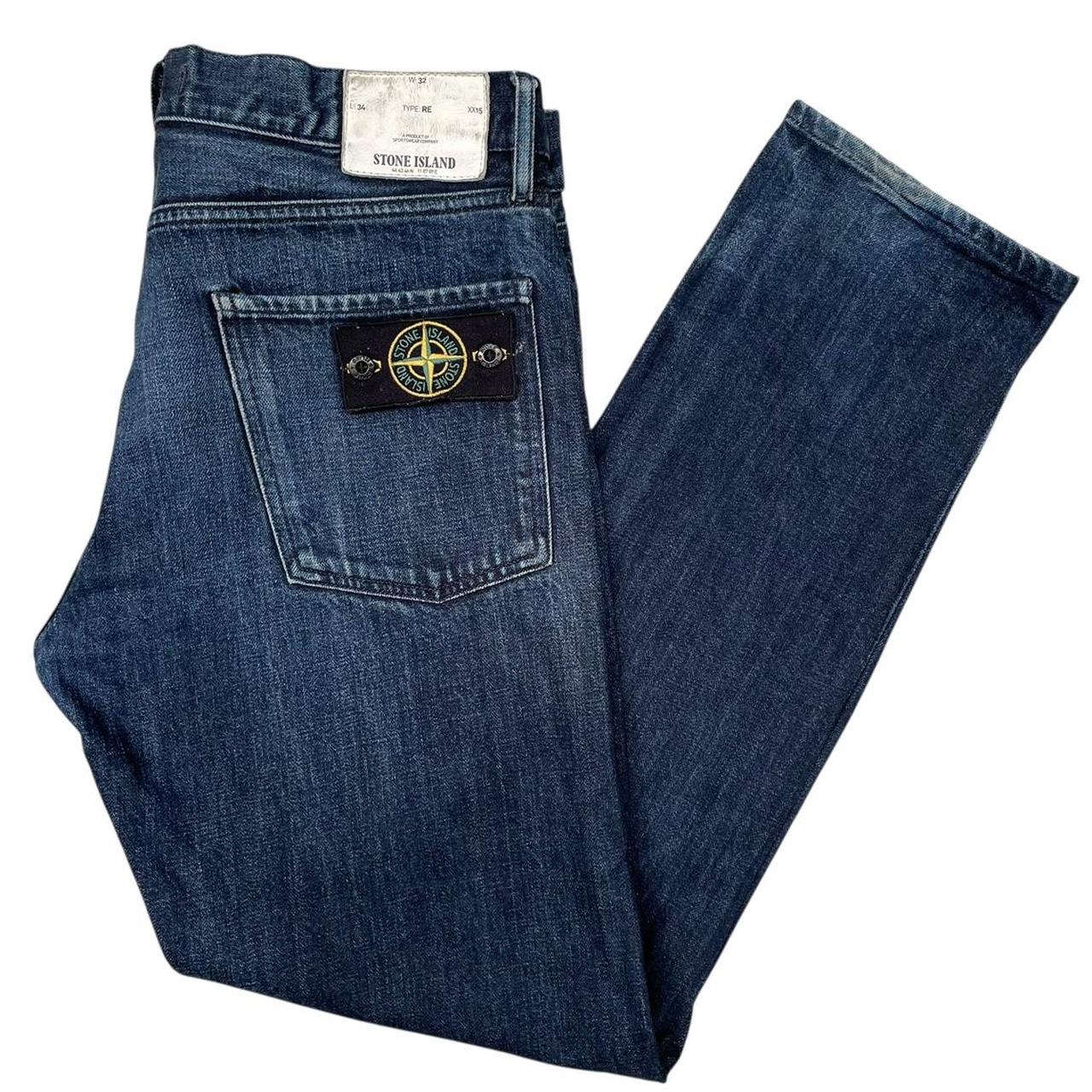 Stone Island SS 2011 Navy Blue RE-T Fit Denim Jeans