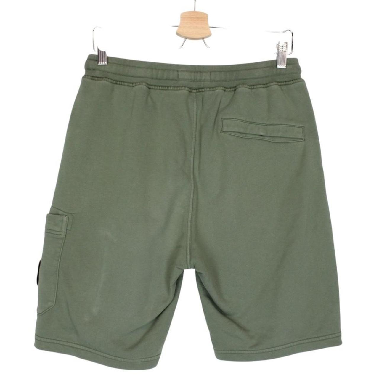 Stone Island SS 2020 Green Cotton Jogger Shorts