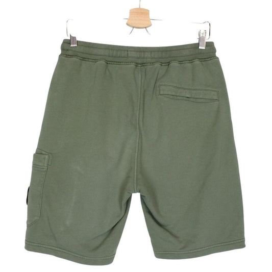 Stone Island SS 2020 Green Cotton Jogger Shorts