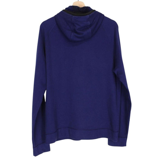 Stone Island SS 2010 Blue Cotton Full Zip Hoodie Jumper