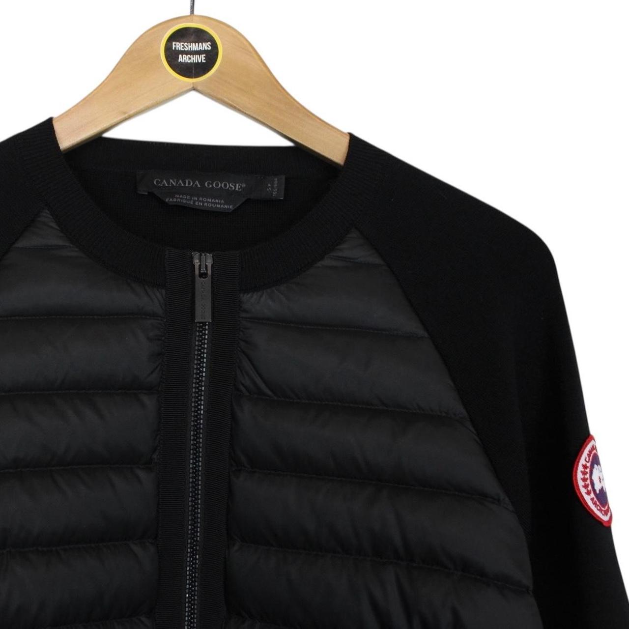 Canada Goose Black Hybridge Lightweight Packable Wool/Nylon Down Jacket
