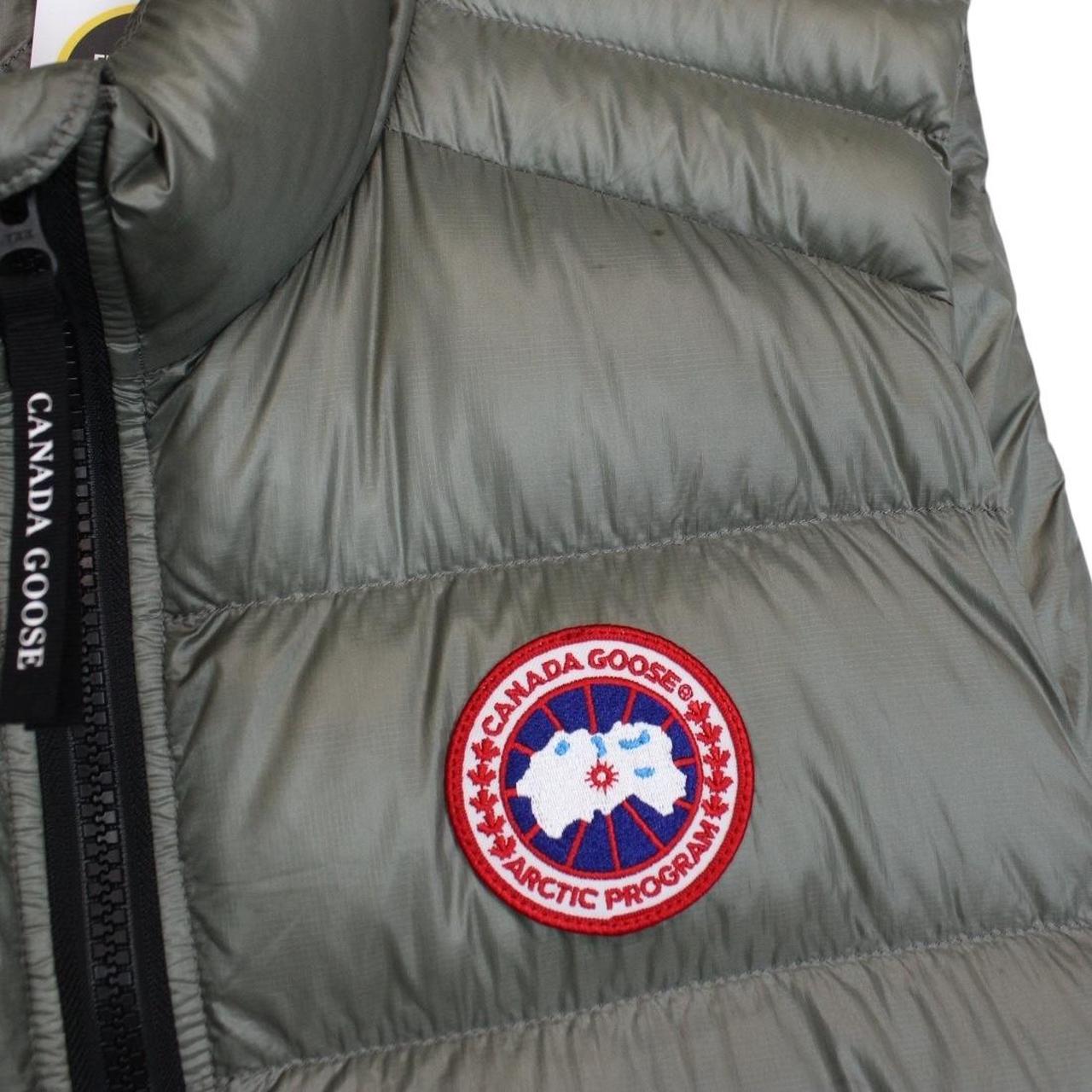 Canada Goose Crofton Green Nylon Down Gilet / Bodywarmer