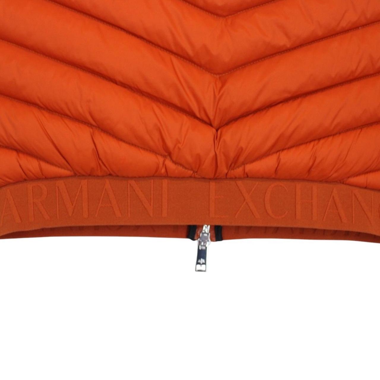 Armani Exchange Orange Nylon Down Gilet / Bodywarmer Jacket