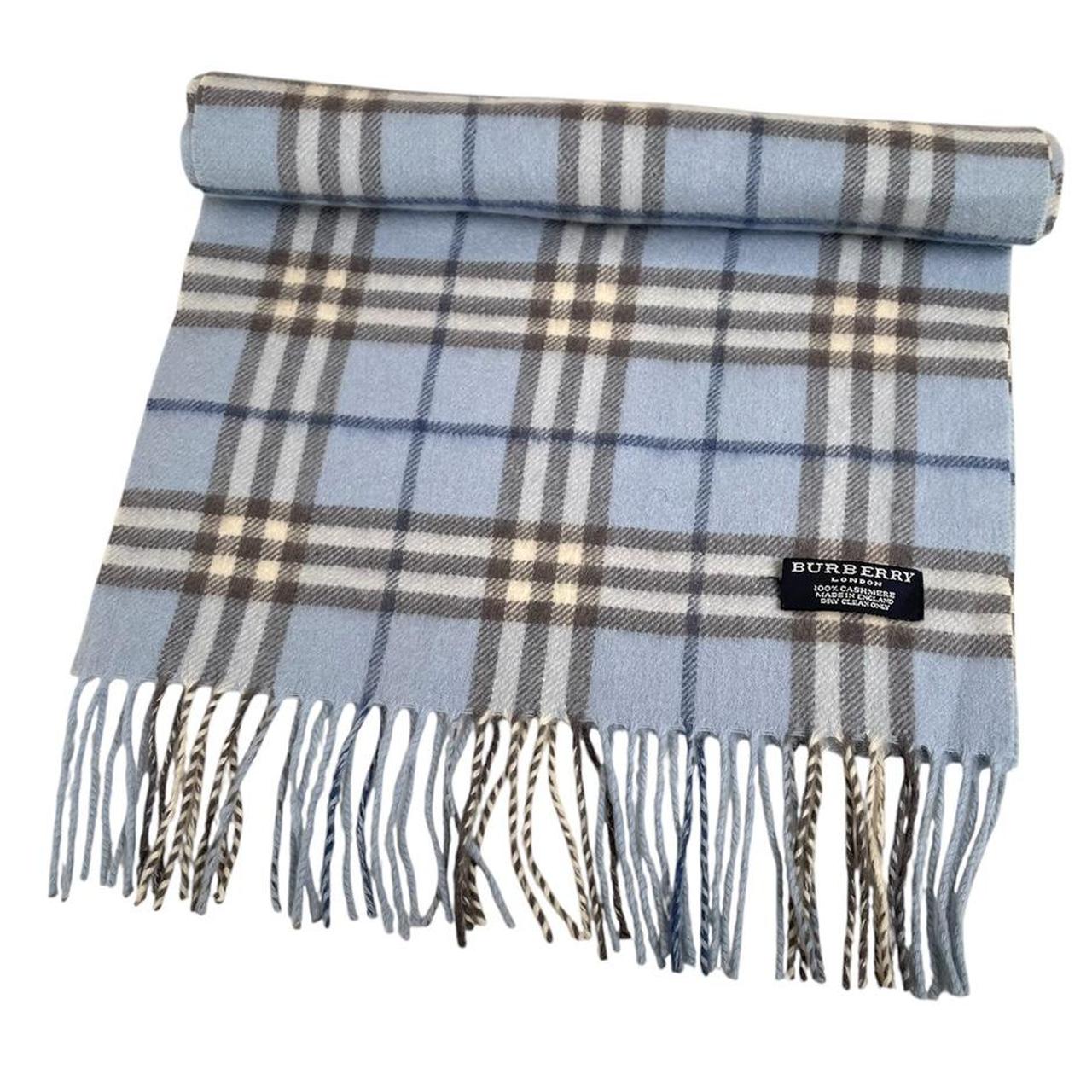 Vintage 90s Burberry Cashmere Scarf – Freshmans Archive