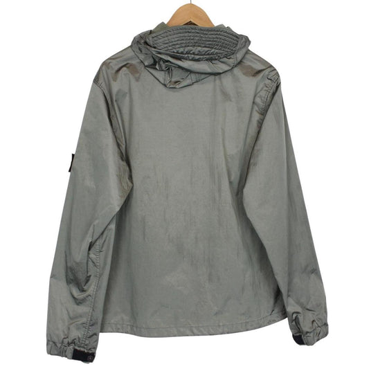 Vintage Stone Island AW 2007 Grey Nylon Metal Hooded Jacket
