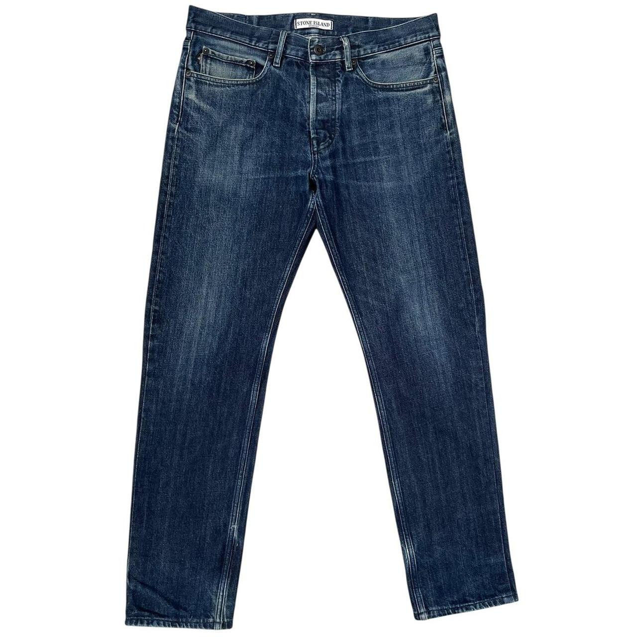 Stone Island SS 2011 Navy Blue RE-T Fit Denim Jeans