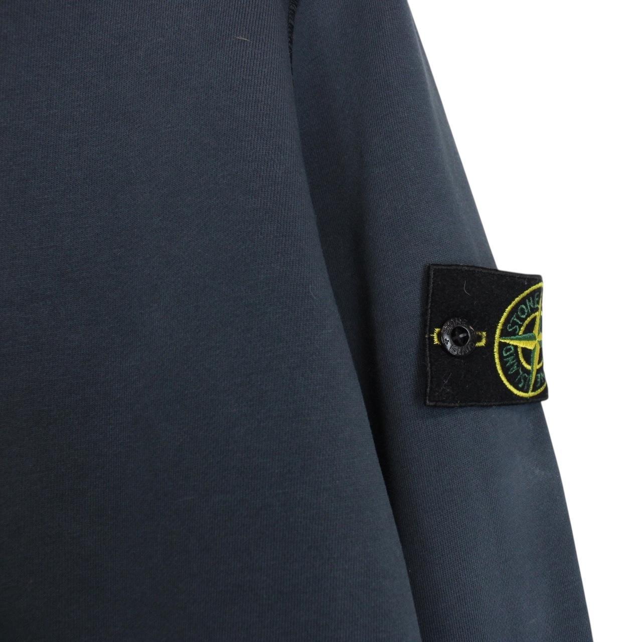 Stone Island AW 2018 Navy Blue Cotton Sweatshirt Jumper