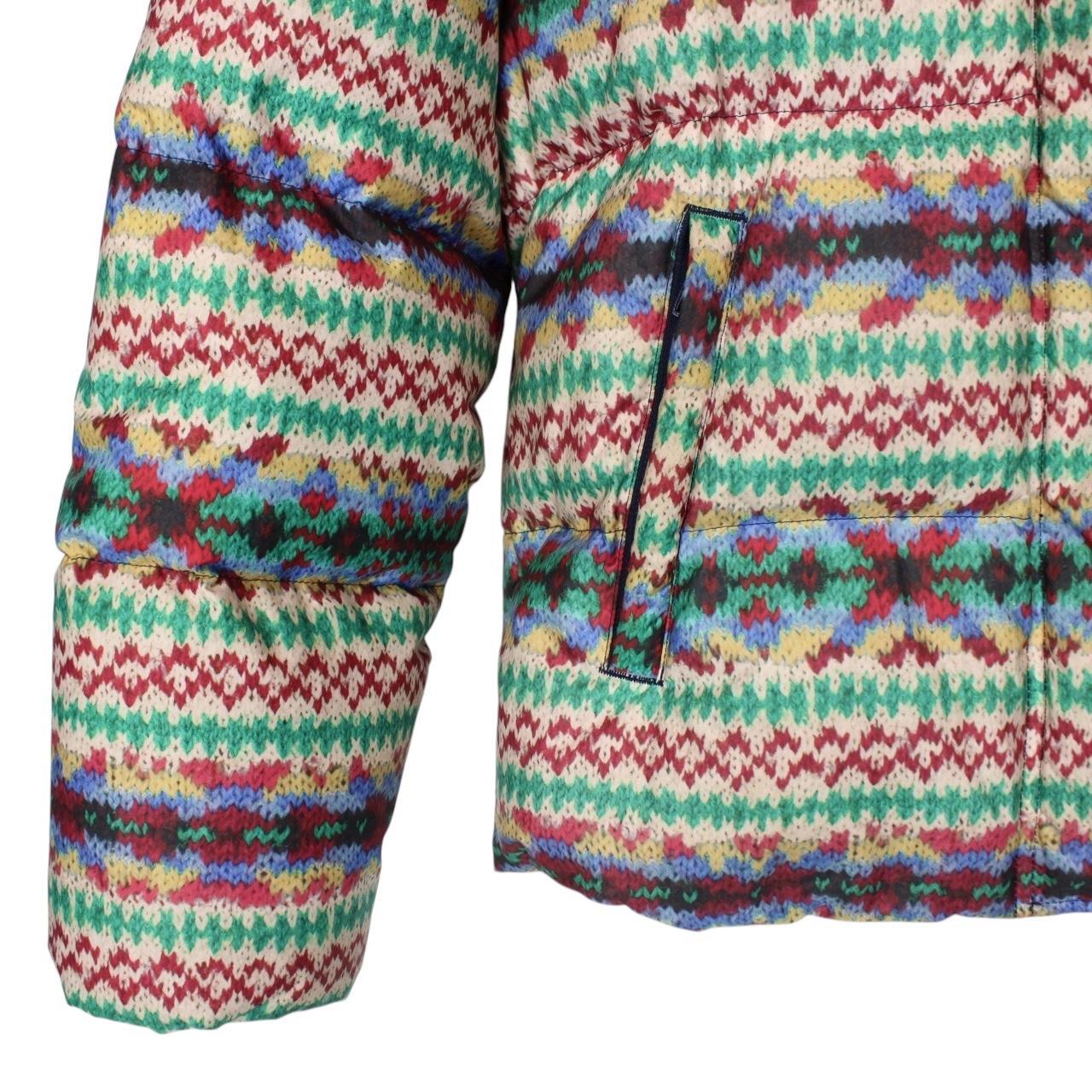 Polo Ralph Lauren Multicoloured Fair Isle Print Down Puffer Jacket