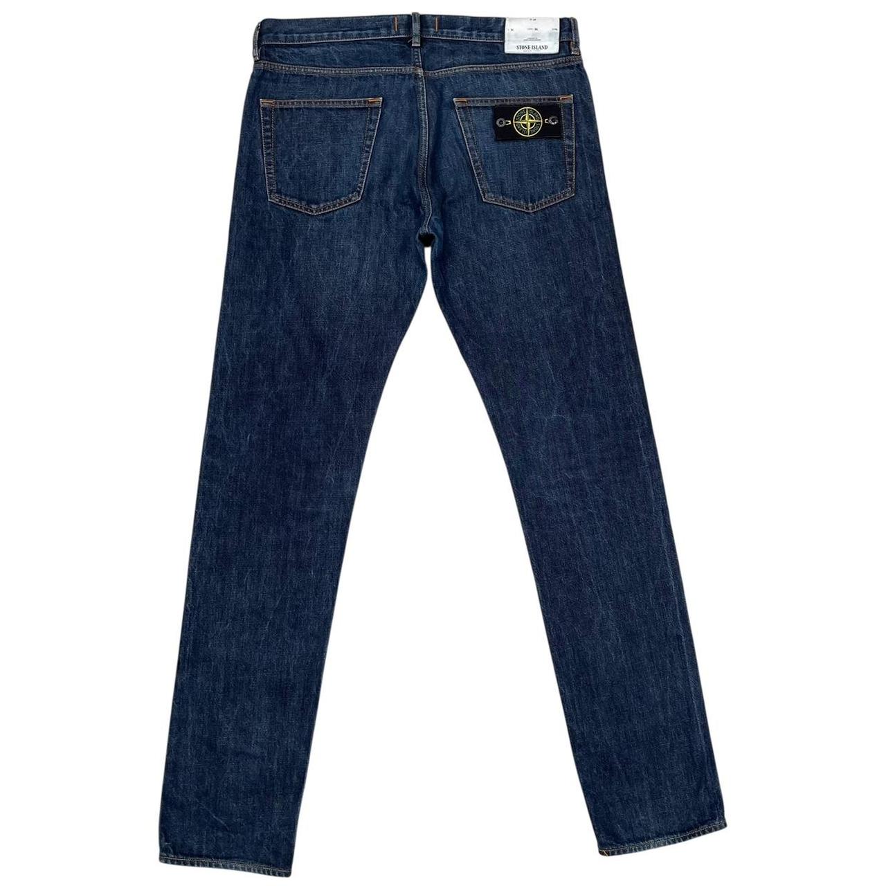Stone Island AW 2016 Navy Blue Slim Fit Denim Jeans