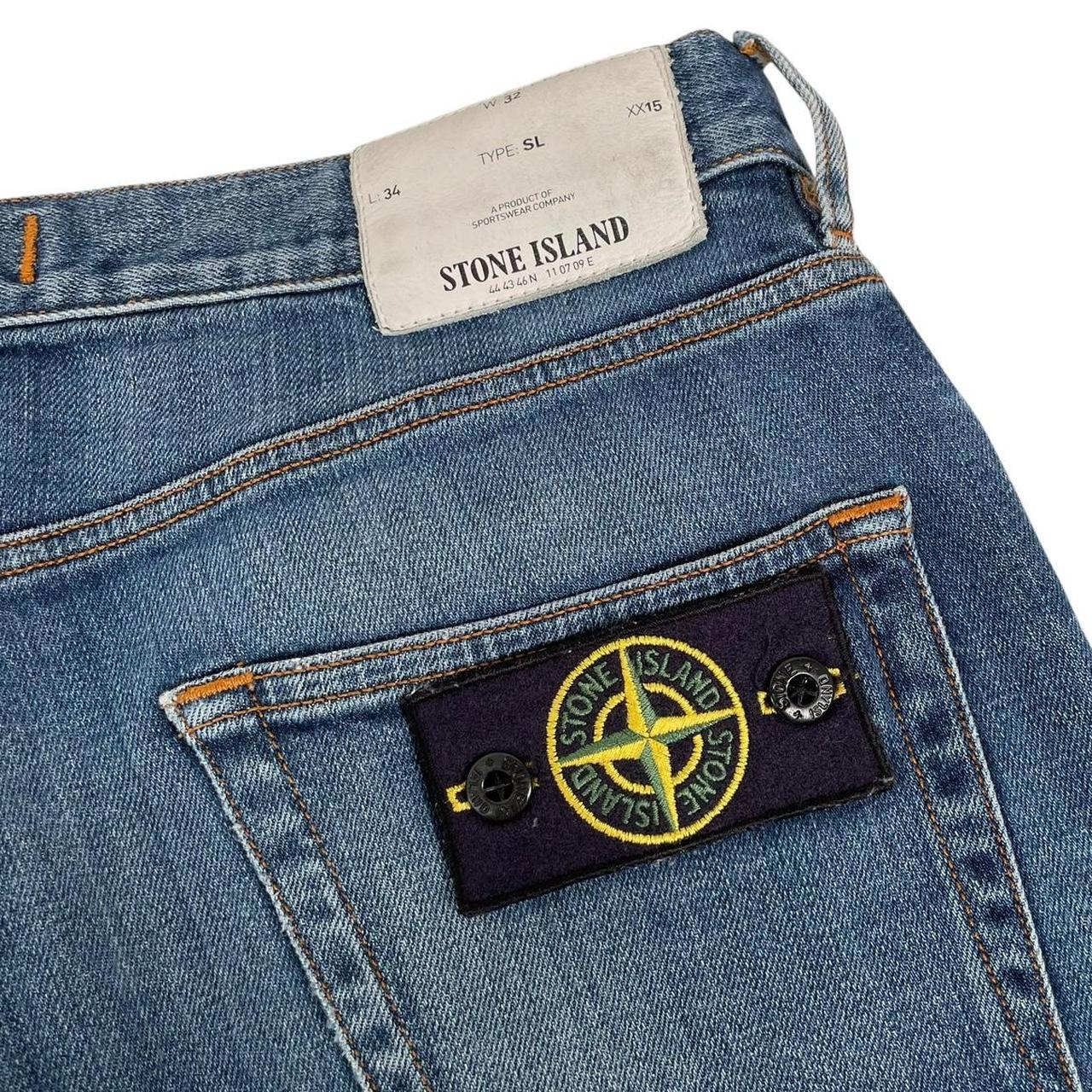 Stone Island SS 2016 Blue Slim Fit Denim Jeans