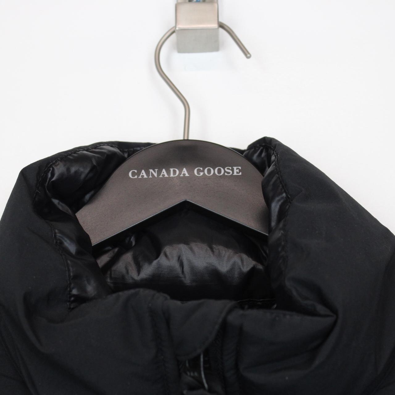 Canada Goose Black Full Zip Hybridge Down Jacket