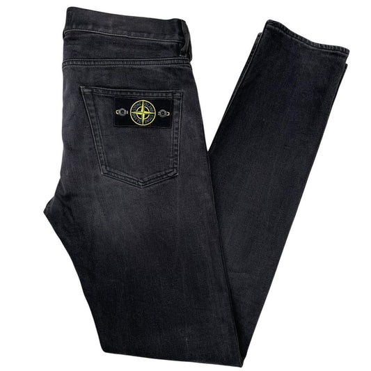 Stone Island SS 2017 Black Slim Fit Denim Jeans