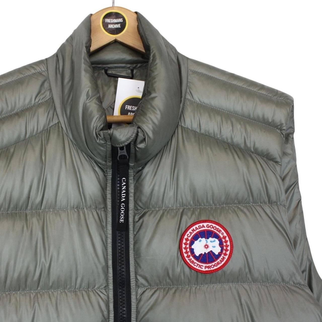 Canada Goose Crofton Green Nylon Down Gilet / Bodywarmer
